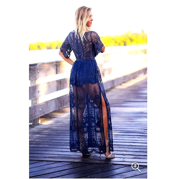 ELeter Lace Maxi romper size XL - Picture 2 of 9